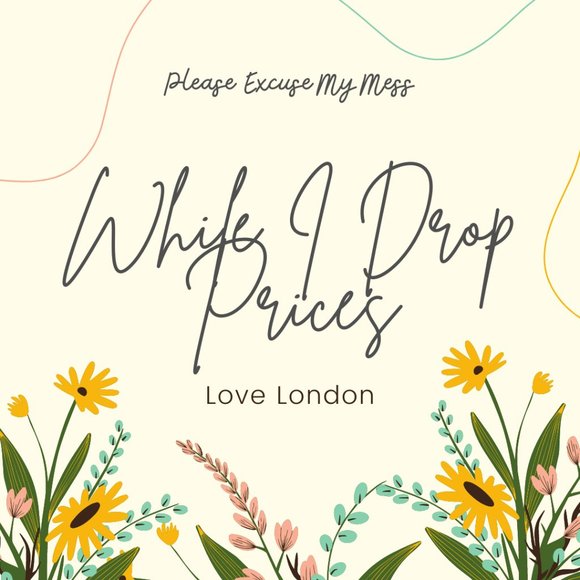 London Jewelry - Sign Forgive my mess .